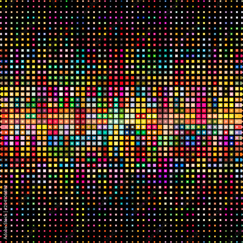 Colorful square shapes halftone background design. Colorful square shapes halftone background design.