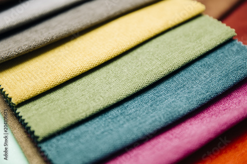 Colorful furniture covers