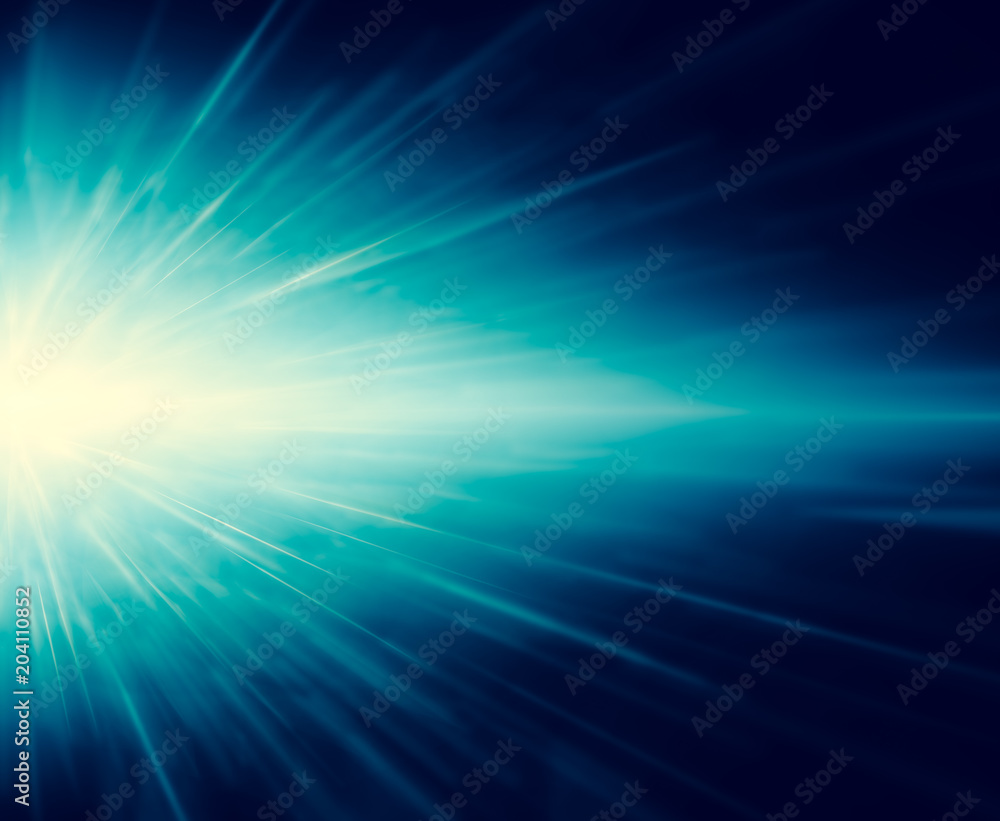 Fototapeta premium Abstract blue background