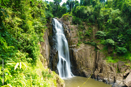 Fototapeta Naklejka Na Ścianę i Meble -  Another beautiful nature is Heaw Narok waterfall.