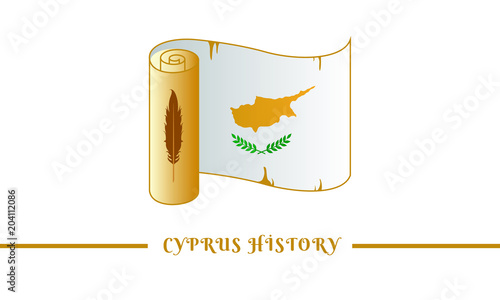 cyprus flag and cyprus history