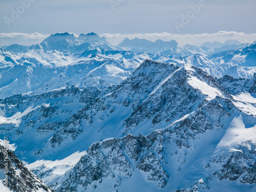 Snowy mountains in Austria © photogoricki