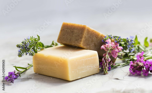 Natural soap bars