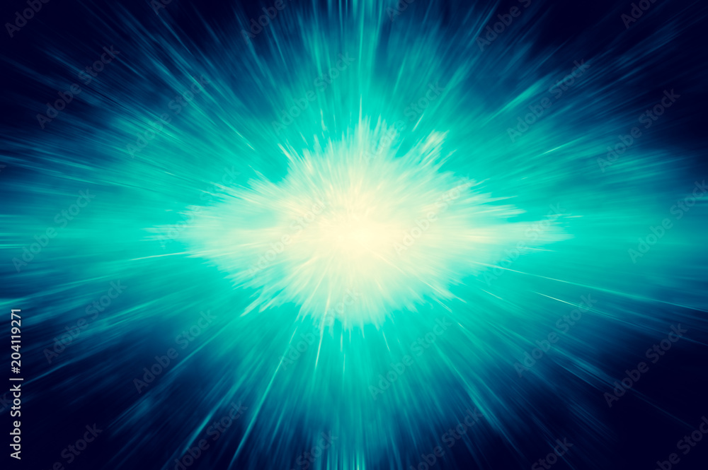 Fototapeta premium Abstract blue background
