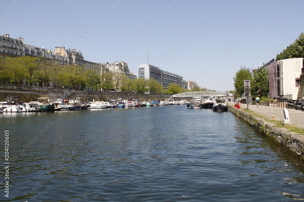 Port de l'Arsenal à Paris