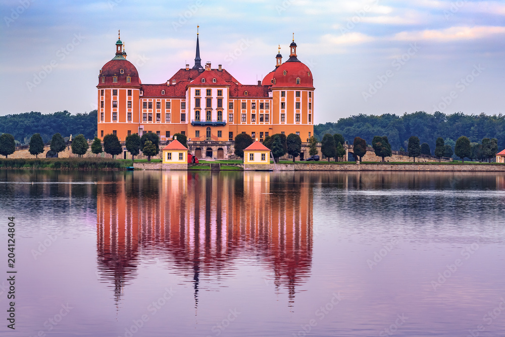 Palace Moritzburg in Germany