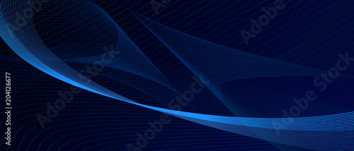 Abstract image of a force field. Footer, header. futuristic background. Banner, footer. Illustration of connection, contact.