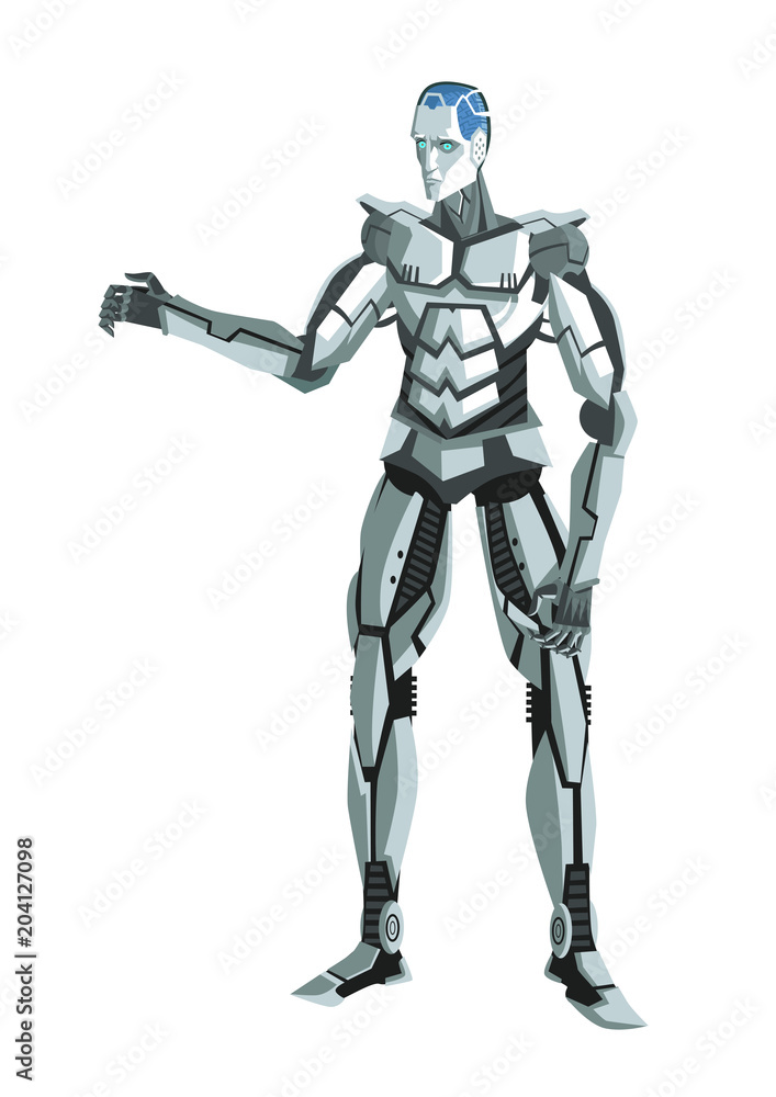 humanoid robot standing