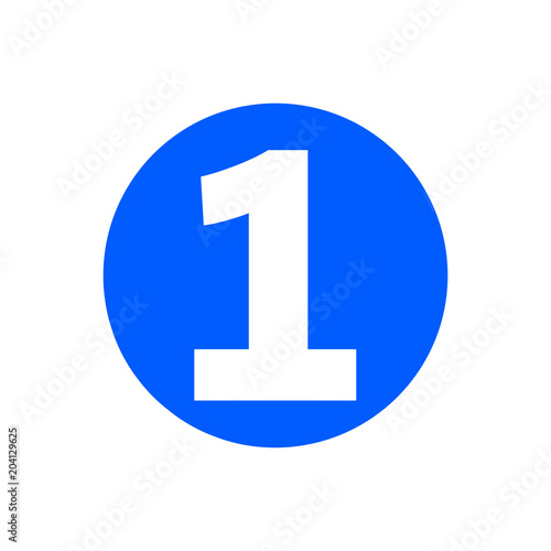 Number one icon
