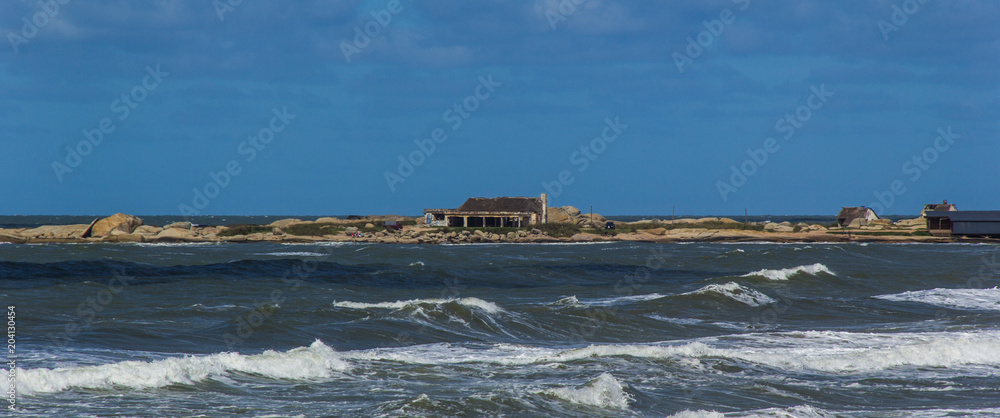 Fototapeta premium beach in Punta Del Diablo - Uruguay