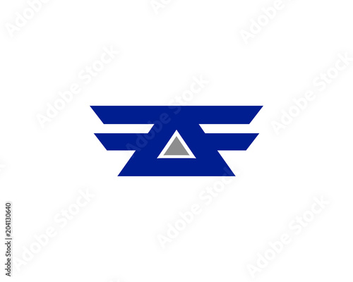 Free Download af letter logo - GFXLoad