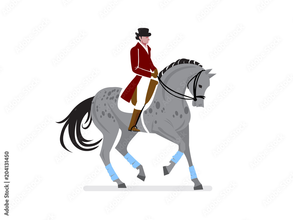Horse ride competition poster design. Horse ride competition poster design.