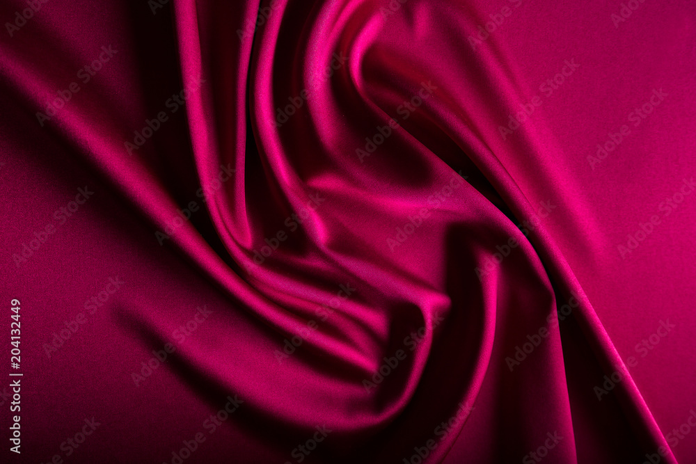 Obraz premium Wine-red satin.