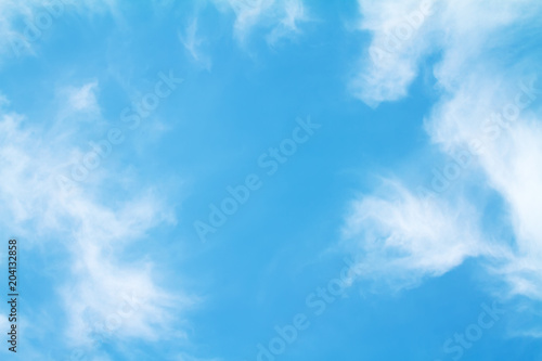 white Clouds with blue sky
