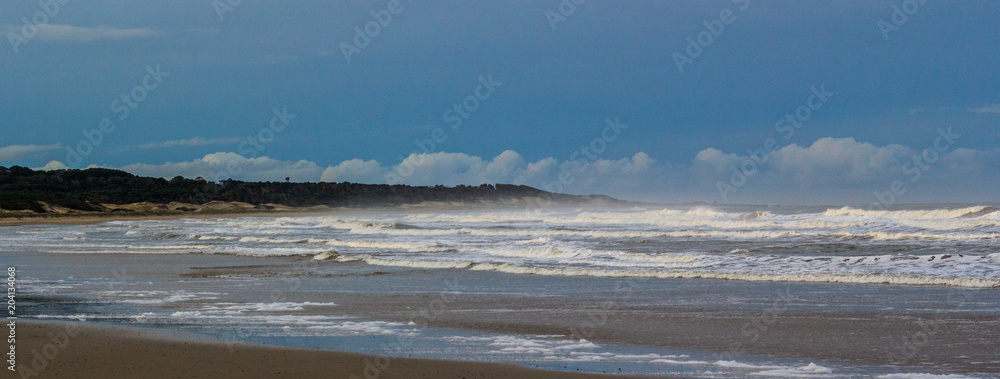 beach in Punta Del Diablo - Uruguay beach in Punta Del Diablo - Uruguay