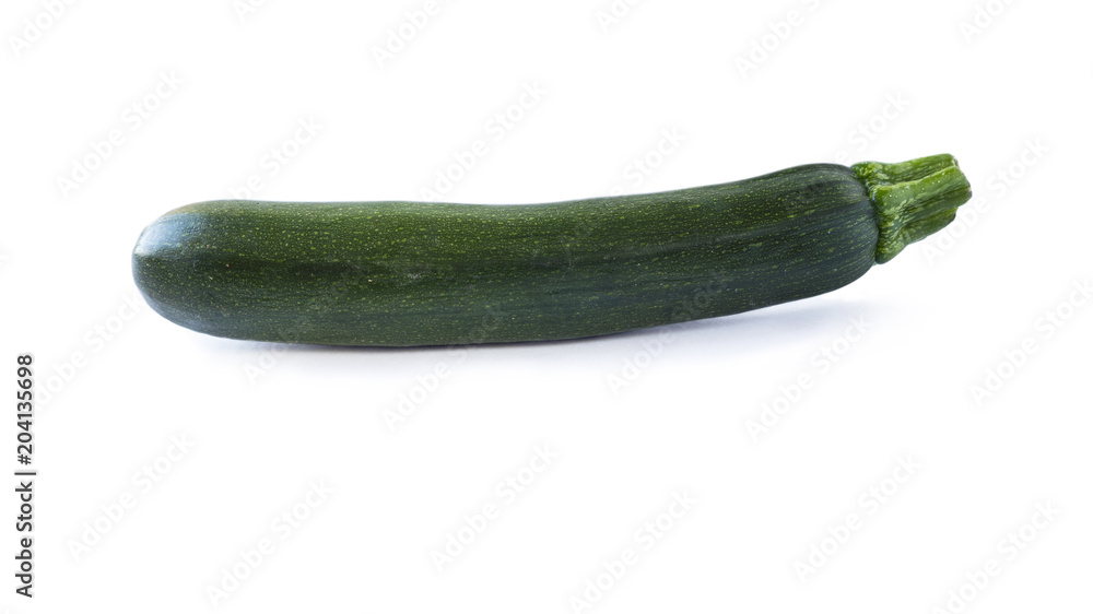 Fresh zucchini isolated on a white background. Design element for product label. Design image of fresh whole zucchini. Green zucchini vegetables isolated on white. Fresh zucchini isolated on a white background. Design element for product label. Design image of fresh whole zucchini. Green zucchini vegetables isolated on white.
