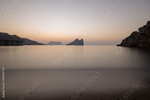 Sunrise on a beach in Aguilas, Murcia © vicenfoto