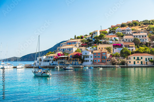 Assos is a small town on the island of Kefalonia, Greece. 