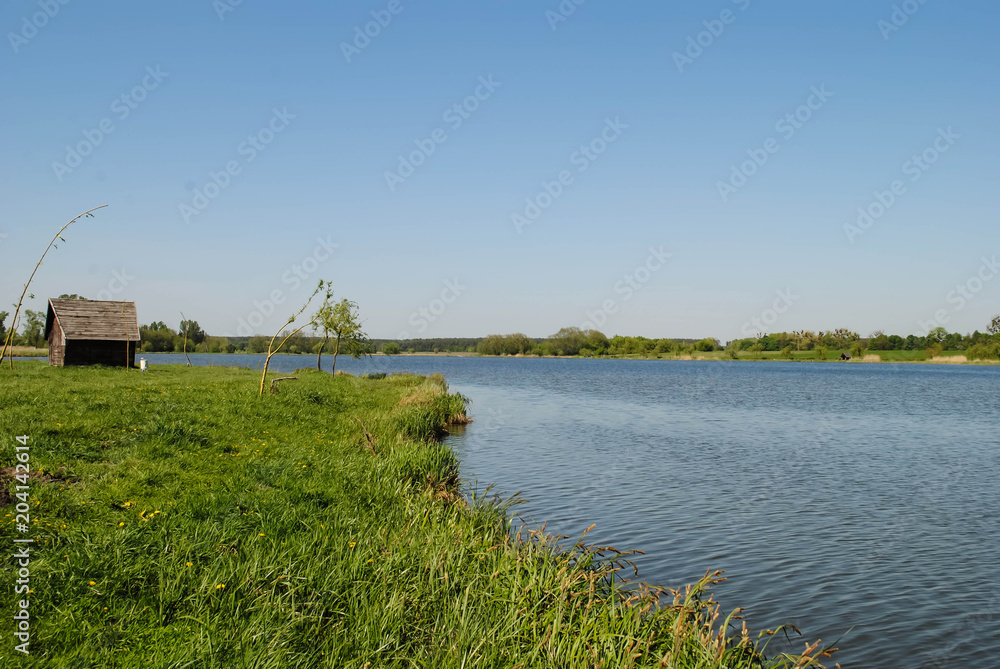 Fototapeta premium River and meadow