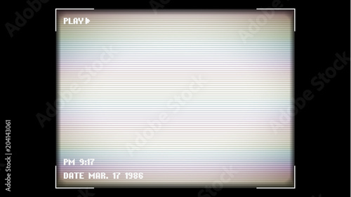 Video recording on the screen. Lens flare and Glare. Camera Viewfinder. Rainbow background for business advertising web concept. Vintage Retro User Interface. Image quality stabilization.