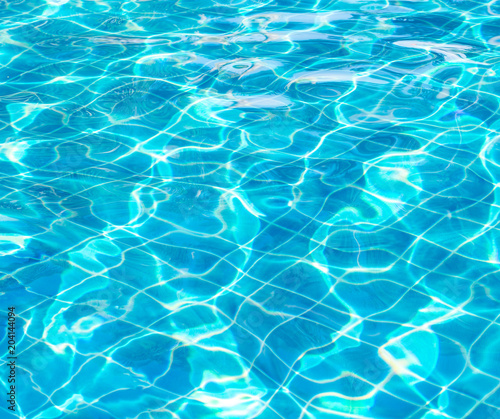 Water surface in pool