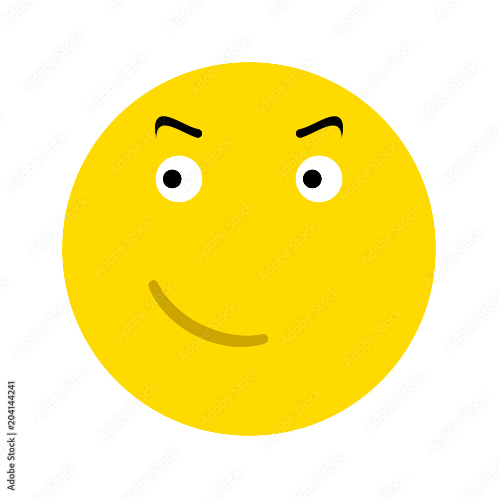 Evil smiley icon Evil smiley icon