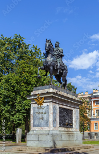 Monument to Peter I, Saint Petersburg, Russia