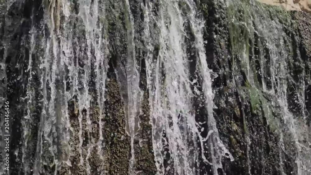 waterfall in slow motion waterfall in slow motion