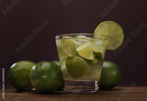 Brazilian Caipirinha Drink