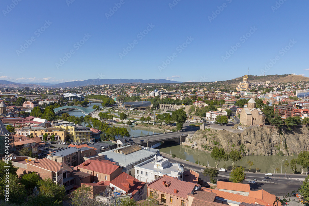 Landscape of Tbilisi, Georgia