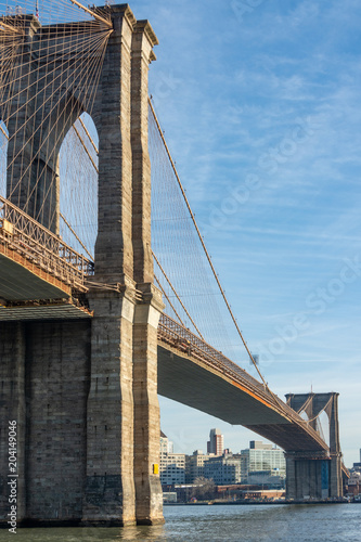 Fototapeta Naklejka Na Ścianę i Meble -  Brooklyn Bridge ney york city