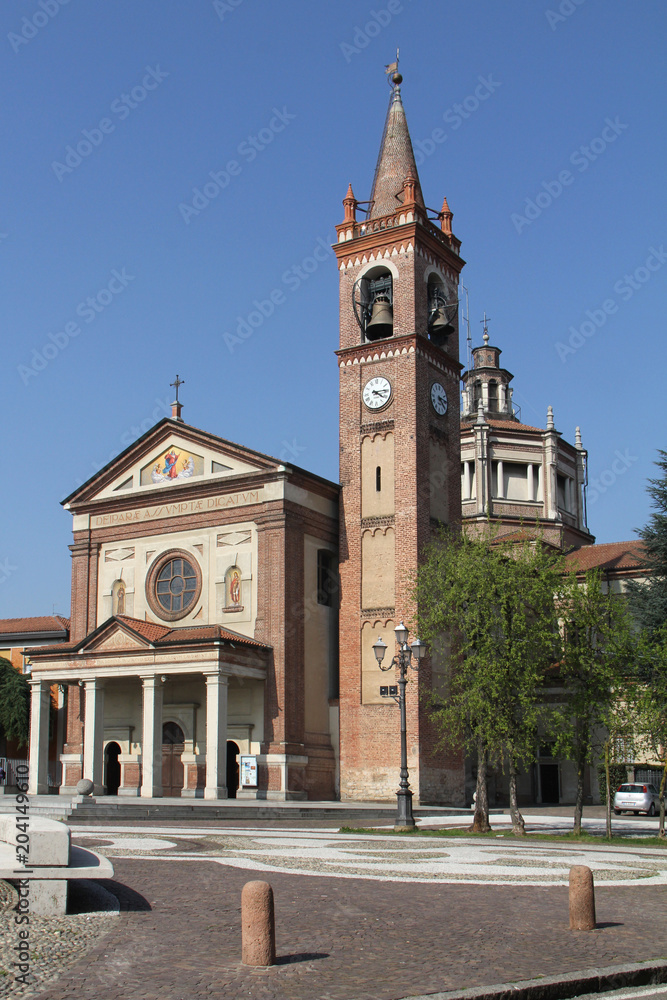 la chiesa di Santa Maria Assunta a Cislago
