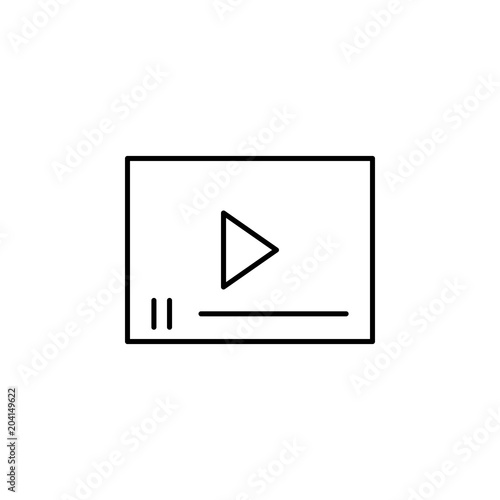 Free Download video player icon. Element of media and news for mobile concept and web apps. Detailed video player icon can be used for web and mobile. Premium icon - GFXLoad