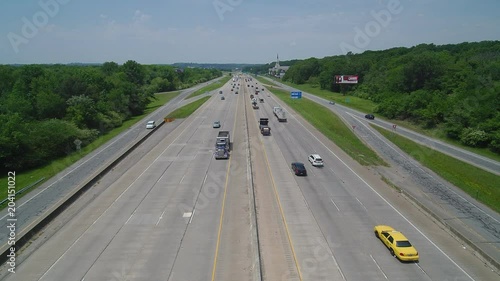 Watch this Interstate traffic pass by