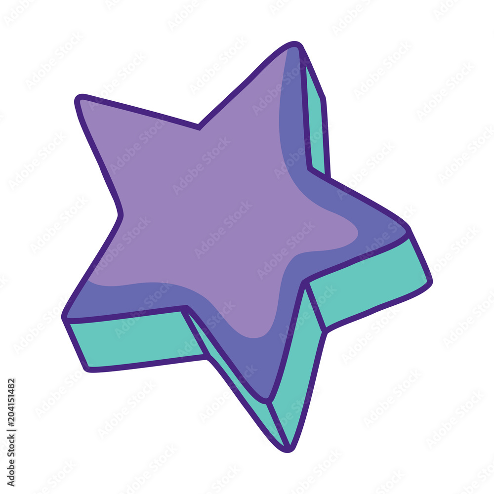 cute star icon over white background, vector illustration cute star icon over white background, vector illustration