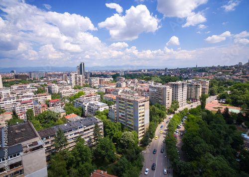 Sofia City Bulgaria / Aerial Photography