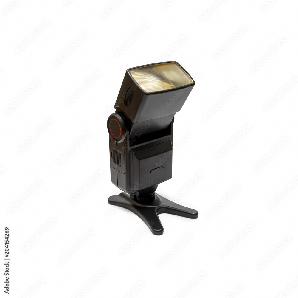 Camera Flash Isolated On White Background Camera Flash Isolated On White Background