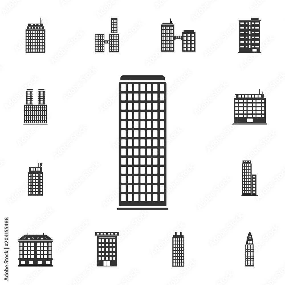 Building icon. Simple element illustration. Building symbol design  from Buildings collection set. Can be used for web and mobile