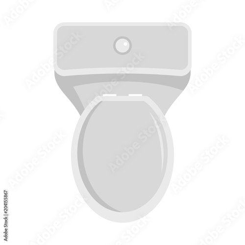 Lavatory icon. Flat illustration of lavatory vector icon for web