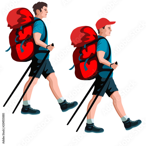Hiker figure