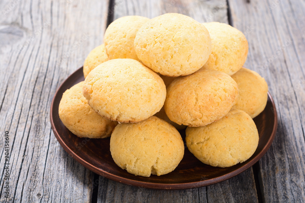 Homemade brazilian cheese buns