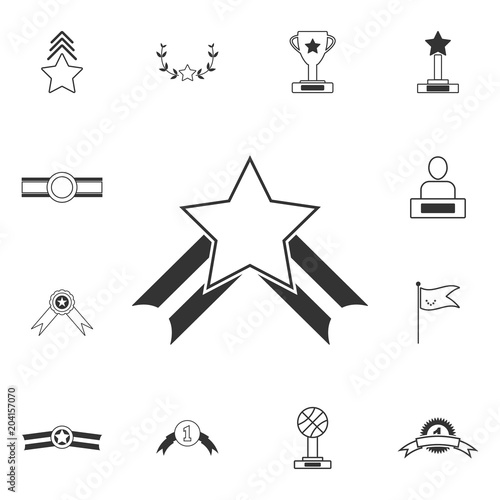 Soccer cup icon. Simple element illustration. Soccer cup symbol design  from Awards collection set. Can be used for web and mobile