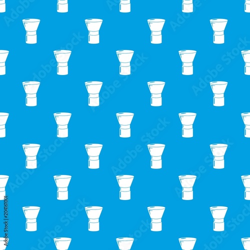 Brush powder pattern vector seamless blue