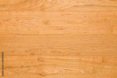 Cherry wood table top, natural wood grain background