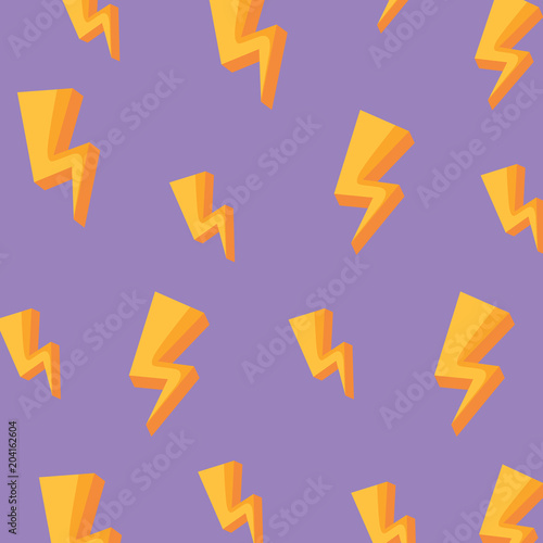 background with lightning pattern, colorful design. vector illustration