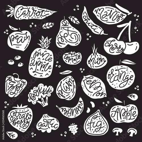 Wallpaper Mural Fruits And Vegetables Torontodigital.ca