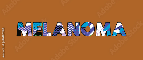 Melanoma Concept Word Art Illustration