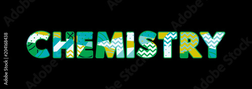 Chemistry Concept Word Art Illustration