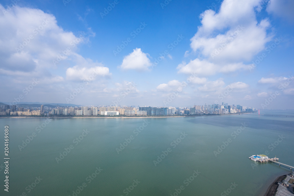 panoramic city skyline panoramic city skyline