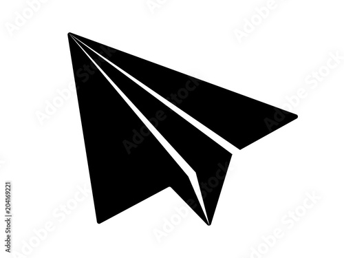 紙飛行機アイコン